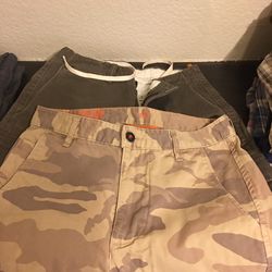 Jeans, shorts and cargo pants for sale!