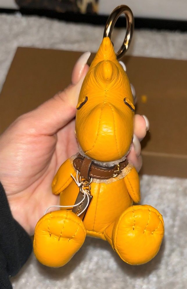 Coach x Peanuts Snoopy Collection Woodstock Bag Charm Keychain