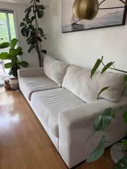 White couch