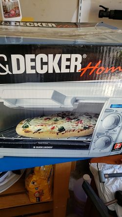 Black and decker oven toaster