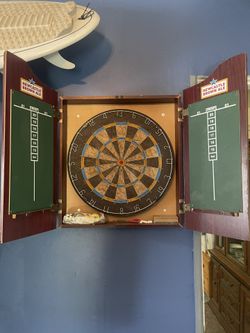 Dart Board Setup (Newcastle Brown Ale)