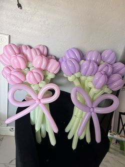 Balloon Flower Bouquets 