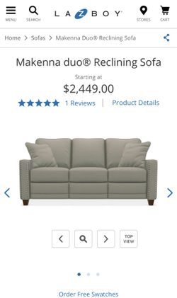 Brand New La Z Boy Reclining Sofa for Sale in Columbus OH OfferUp