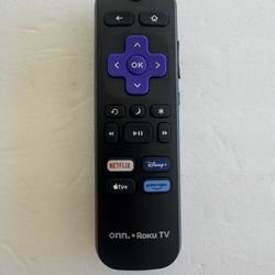 OEM Replacement Remote Control Compatible with All ONN. Roku TV Smart 4K Ultra HDTV 【Only Works with Onn. Roku TV, Not for Roku Stick and Roku Box】 (N