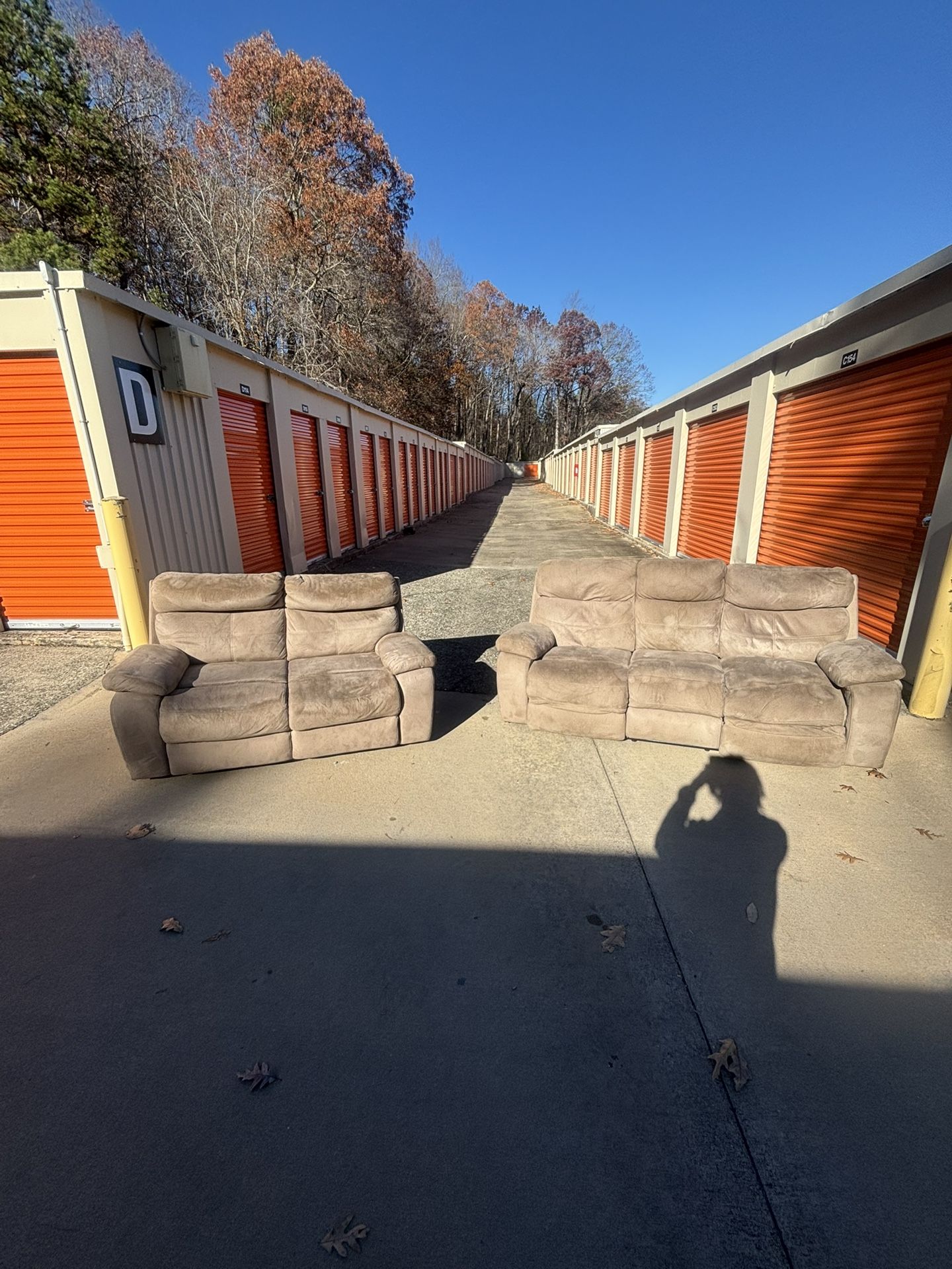 Reclining Sofa & Loveseat Set DELIVERY AVAILABLE