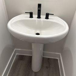 Pedestal Sink (faucet Included)