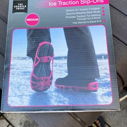 Slip-one Underneath your snow boots