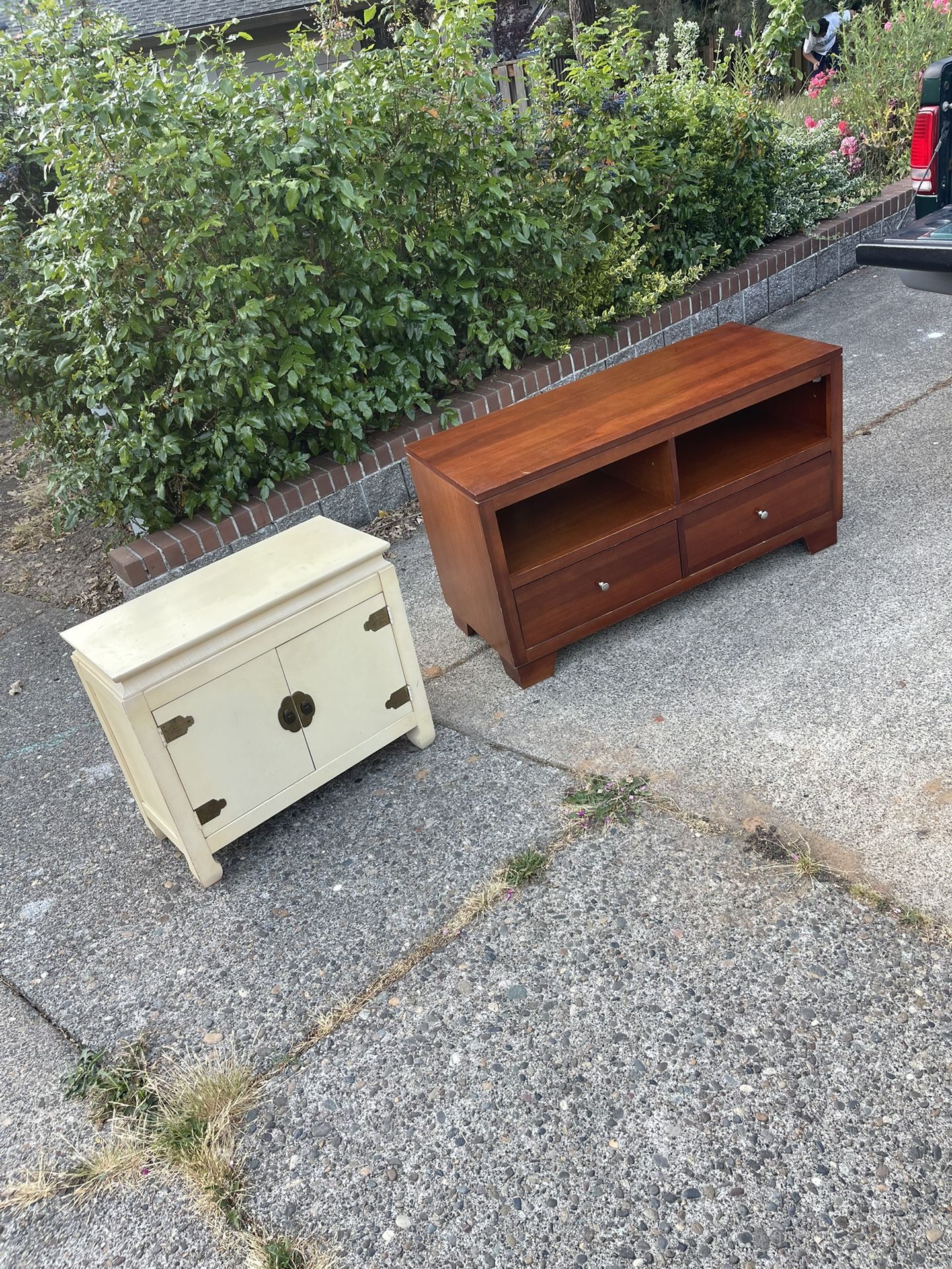 Riverside TV stand and cabinet table