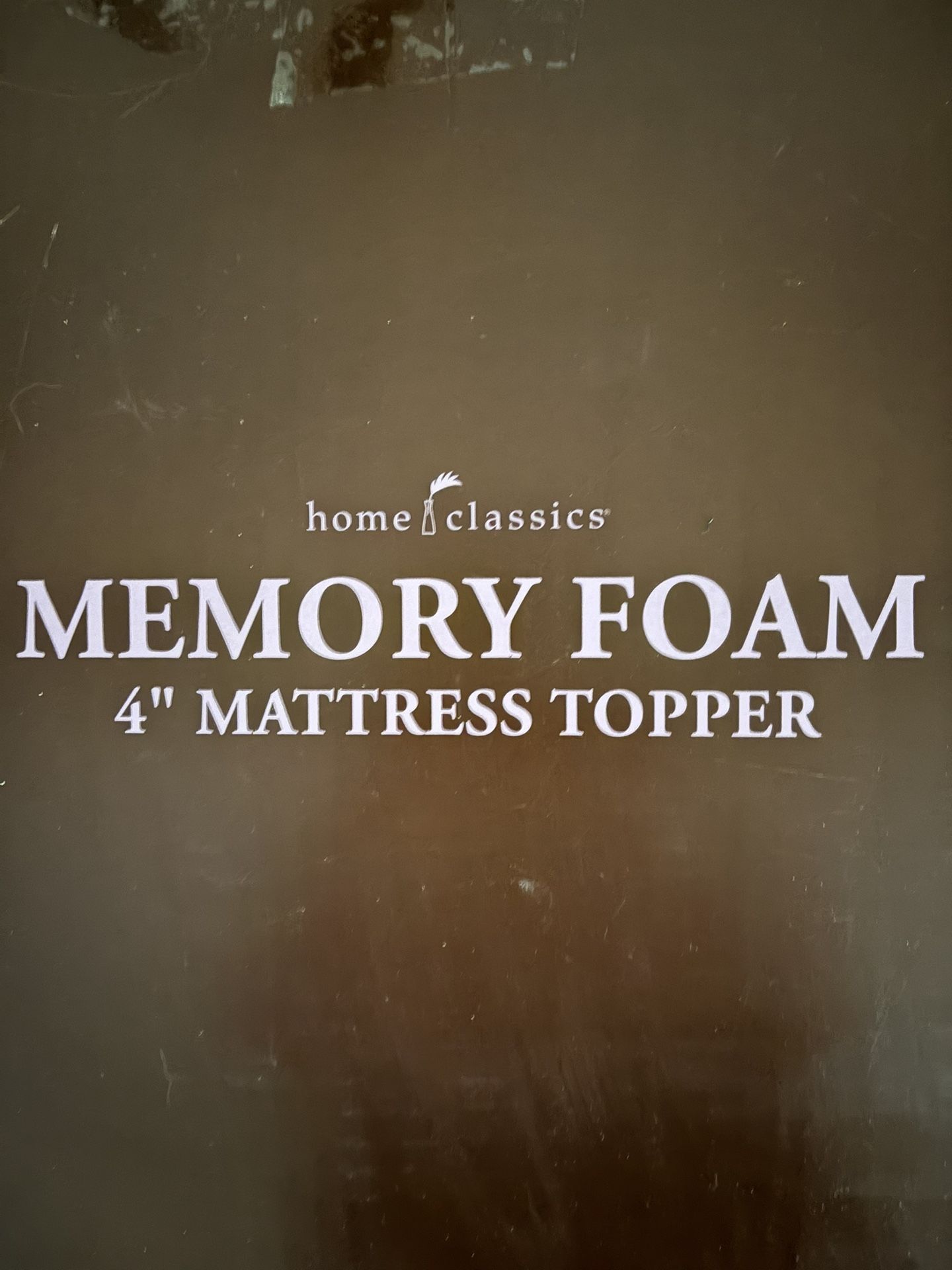 Memory Foam Topper