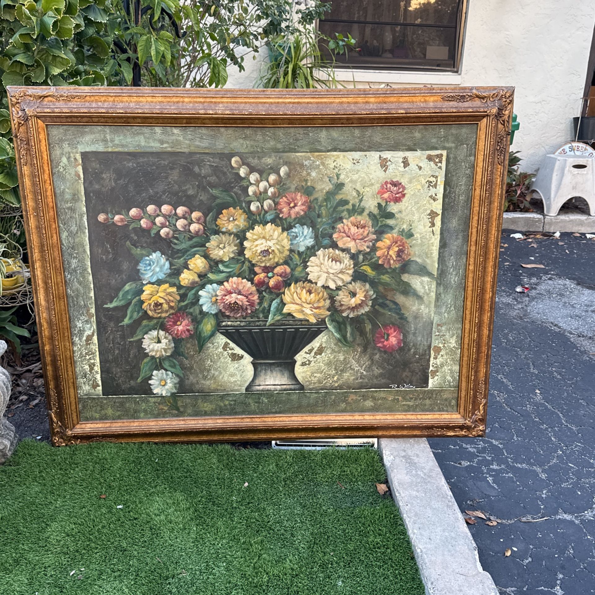 Large Floral Painting