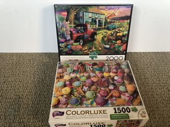 2 Vintage Puzzles
