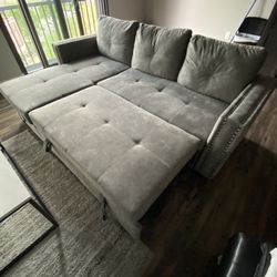 Grey Couch.  Like New.  