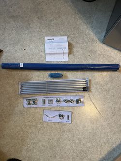 Retractable Window Awning - 4ft Blue