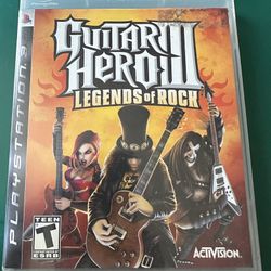 Guitar Hero 3 Legends Of Rock PS3
