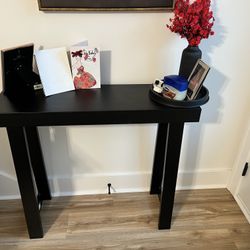 Black Console Table 