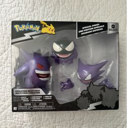 Pokémon Select Gastly Haunter Gengar Evolution Multi-Pack