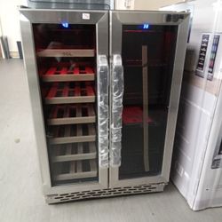 New TCL Dual Zone Wine & Beverage Cooler
