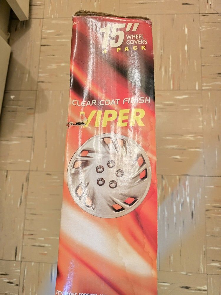 15" Car Wheel Covers (Pack Of 4)