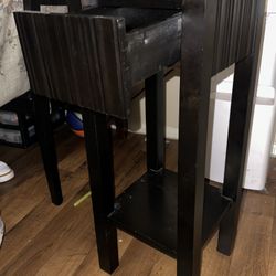 Black End Table
