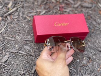 Cartier Glasses- brown gold