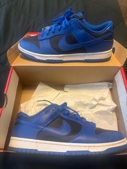 Blue/black Nike dunks