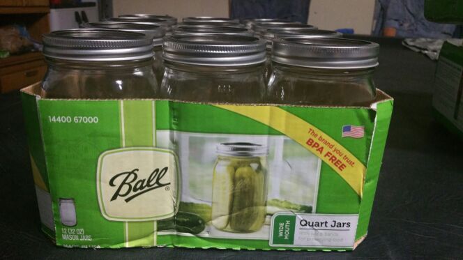 Ball Mason jars