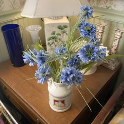 Beautiful Blue Artificial Flowers for a Vase