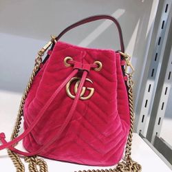 Gucci GG Quilted Bucket Bag