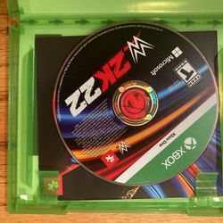 WWE 2k 22 Xbox One Game Disk