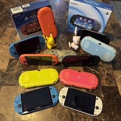 MODDED PS VITA LOADED WITH GAMES & EMULATORS - READ DESCRIPTION 