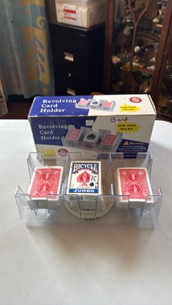 Revolving Card Holder for Nine Decks