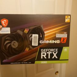 MSI Gaming GeForce RTX 3060 Gaming X 12GB