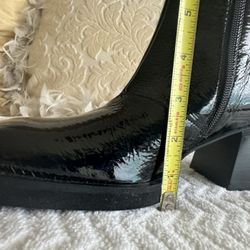 Real Patent Leather Boots From Europe