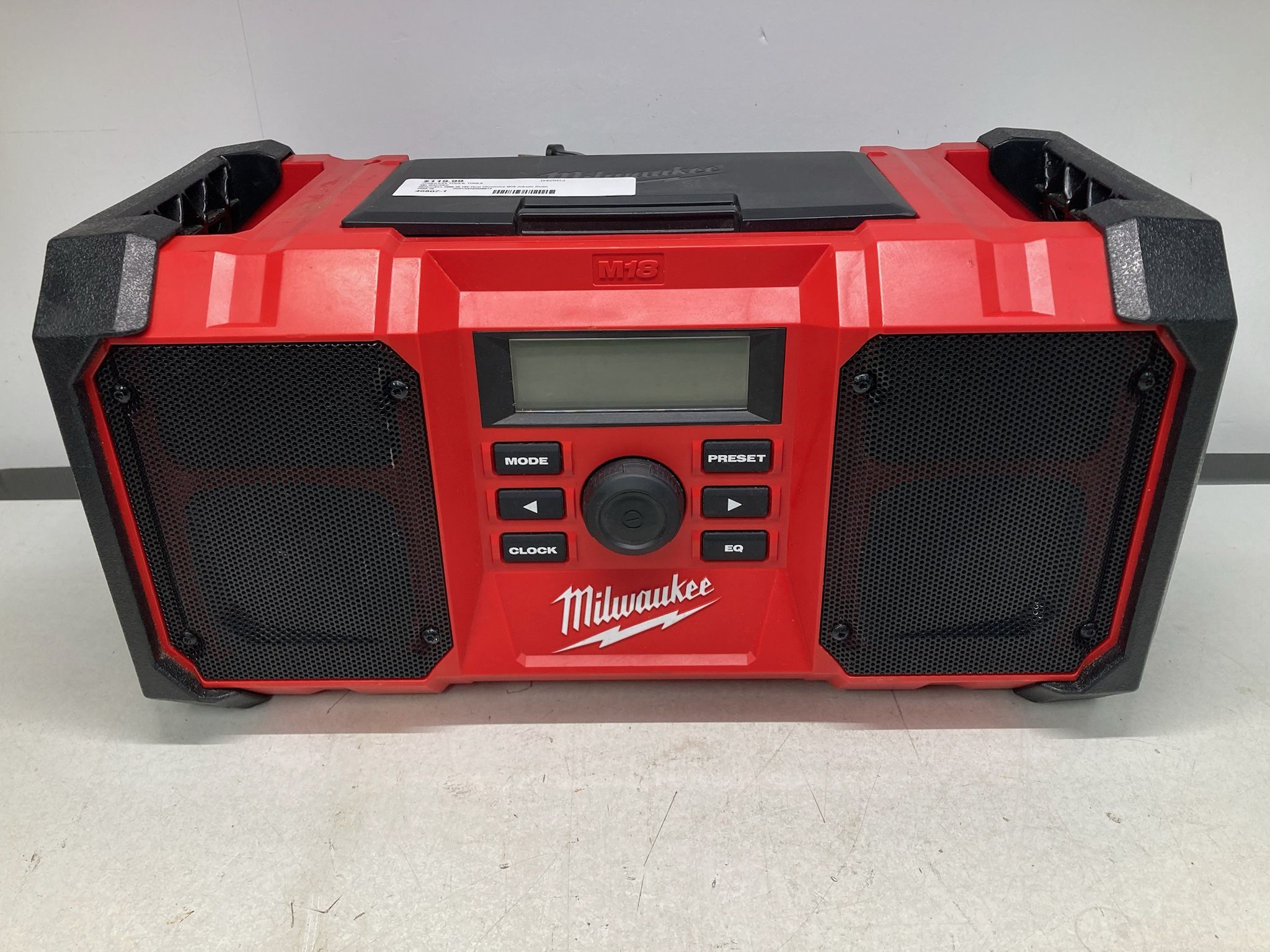Milwaukee 2890-20 18V Dual Chemistry M18 Jobsite Radio