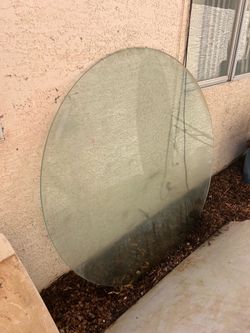 Glass table top