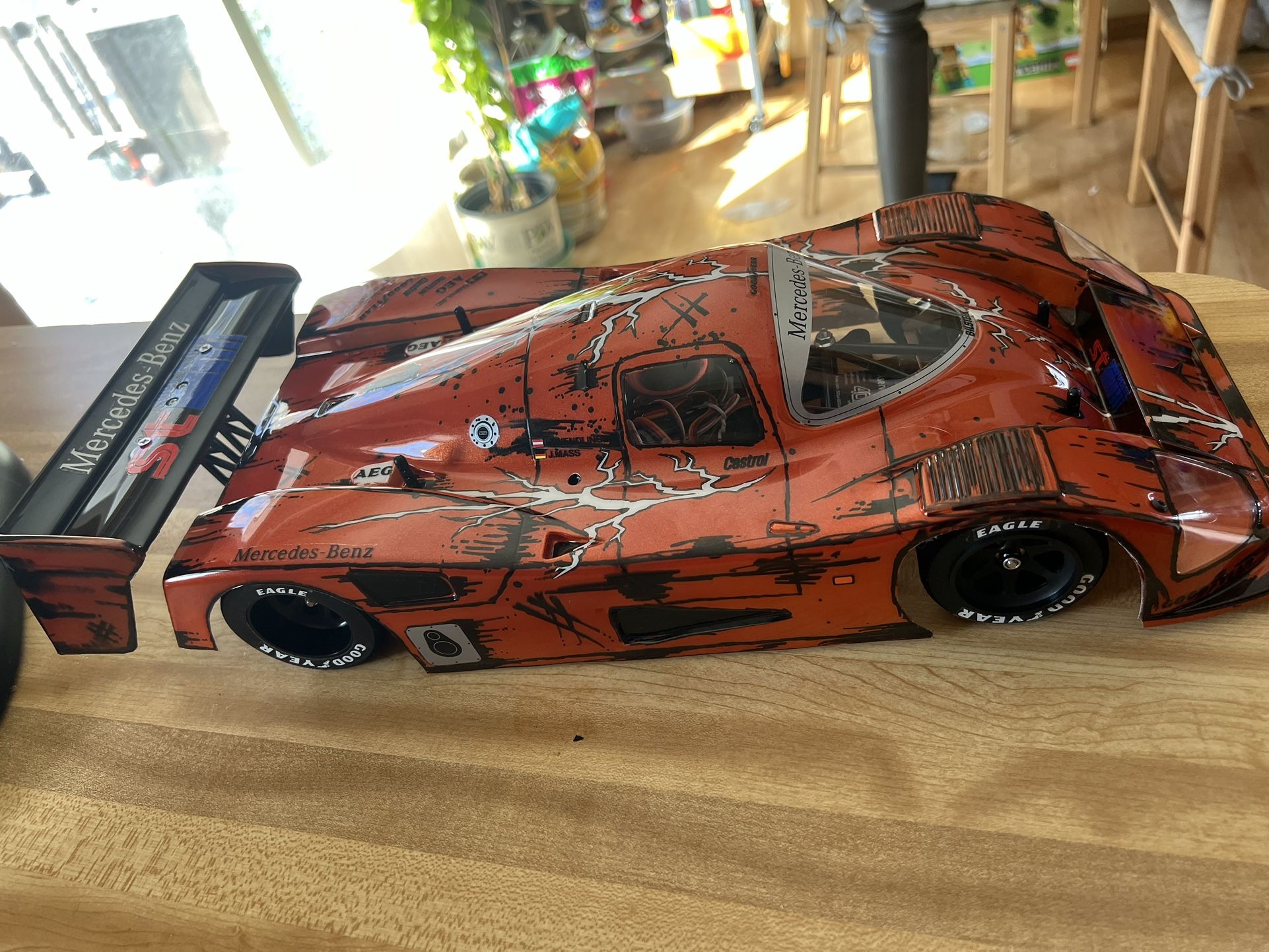 Rc Tamiya 1990 Mercedes C11