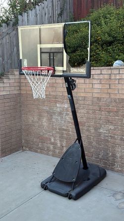 Free Spalding Portable Basketball Hoop System