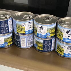 8 cans Ziwi Lamb Wet Cat Food