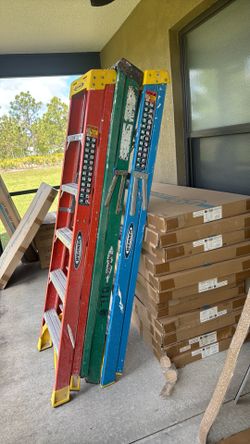3 6Ft Ladders