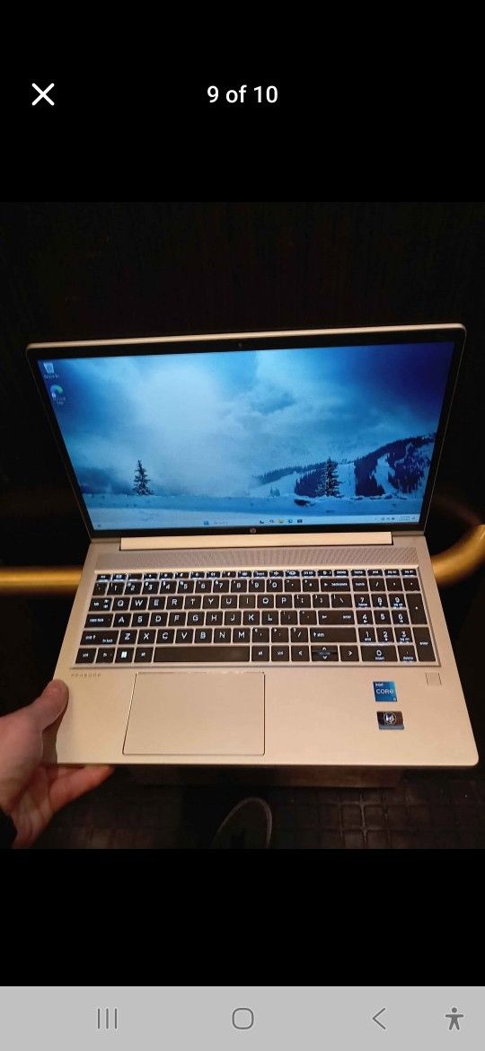 HP ProBook 15.6" G9 450 i5 12th Gen 256GB SSD Business Laptop Notebook Ultrathin and Lightweight MINT