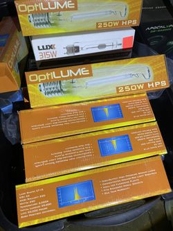 OptiLume 250 W HPS Lamps