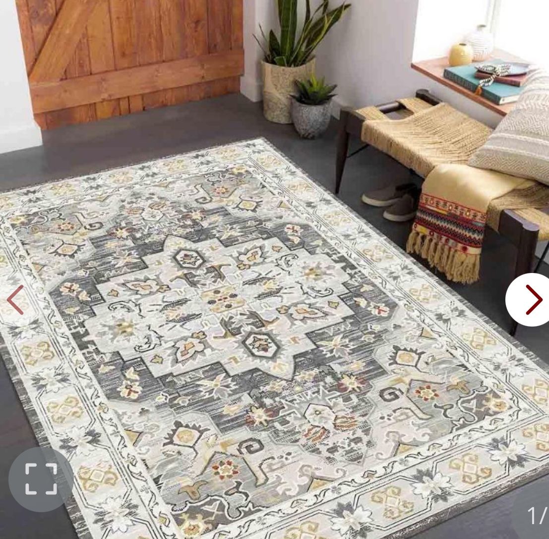 Vintage Distressed Rug