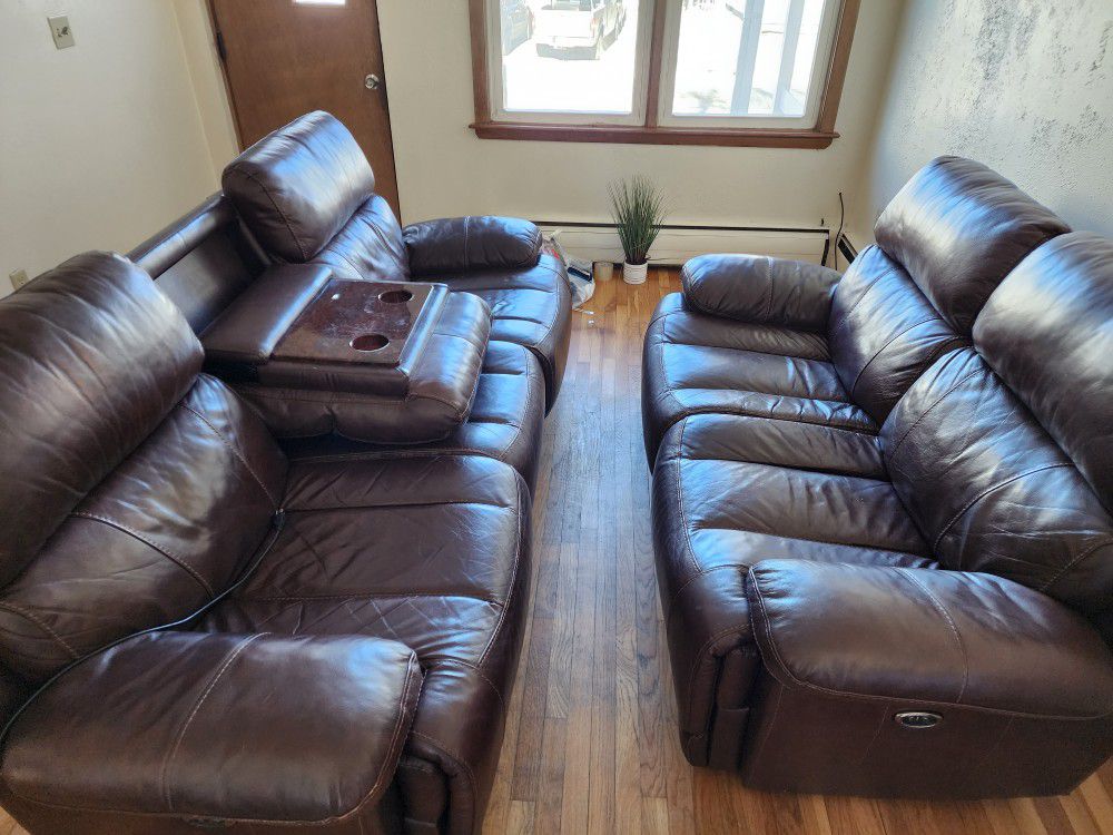 Electric Recliner Couch Set