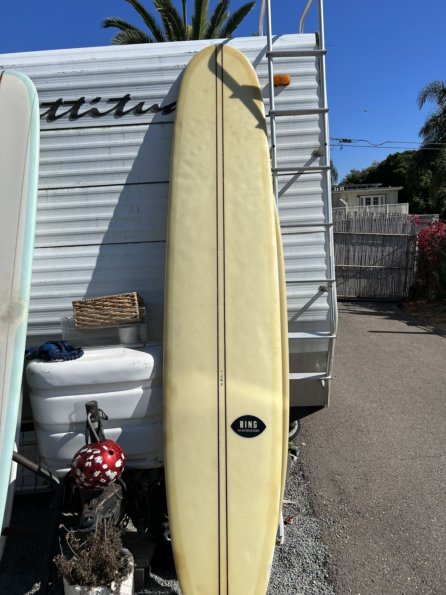 9’8 Bing California Square Tail Longboard