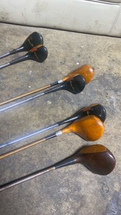 Kenneth Smith vintage golf clubs