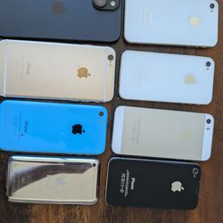 Lot of iphones -All Phones Power On-