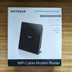 Netgear C6250 - AC1600 Modem Wi-Fi Router Combo