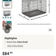 MidWest Homes for Pets iCrate 2-Door Steel Dog Crate