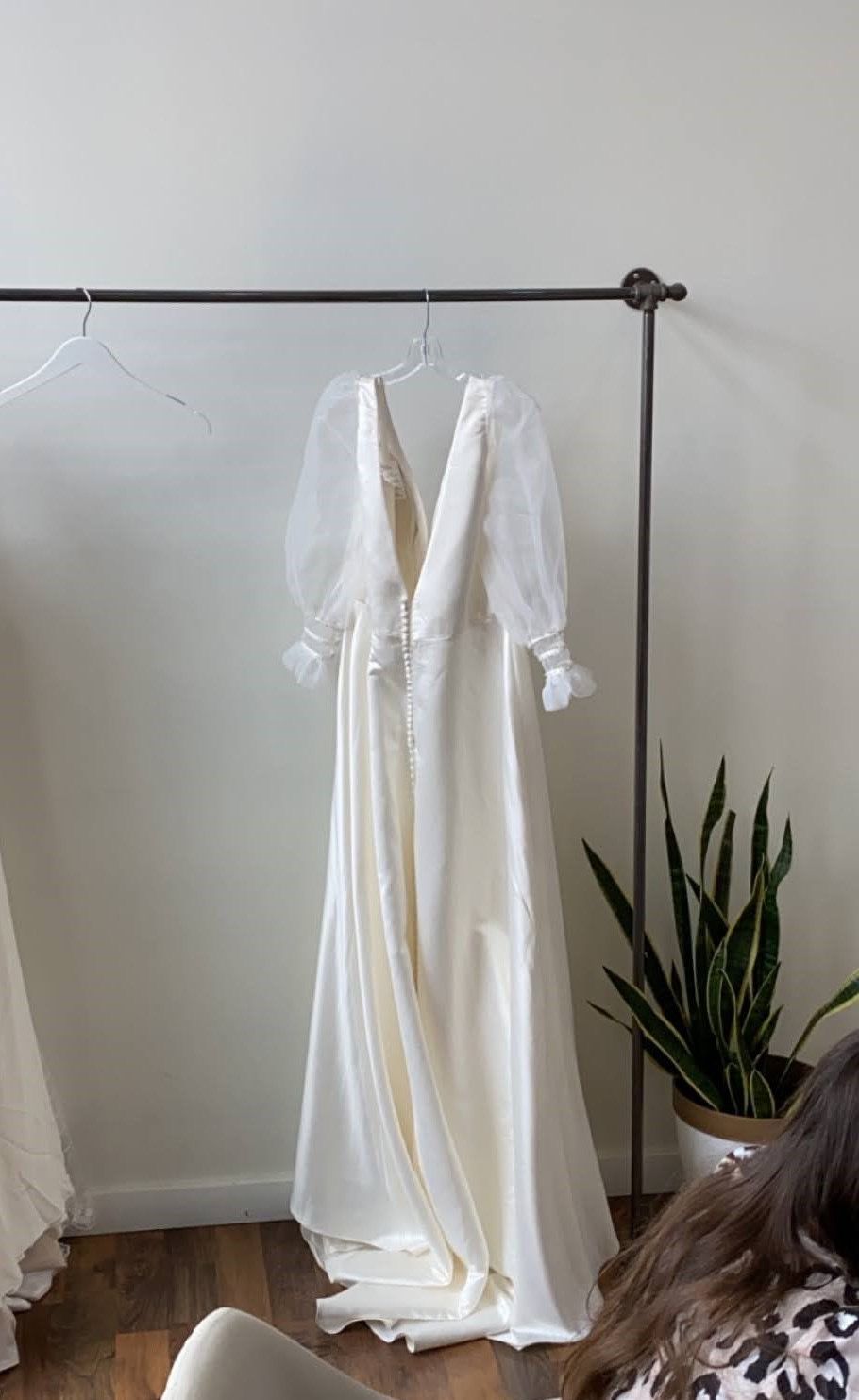 Size 14 Satin Wedding Dress