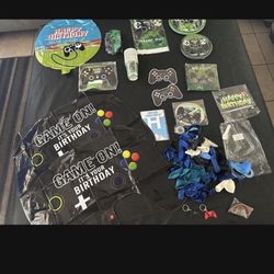 Gamer/Video Game Party Supplies